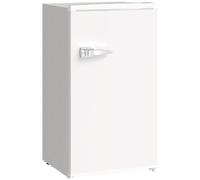 Rolipo 85L Under Counter Fridge, Small Retro Refrigerator with Chiller Box in White Rolipo White