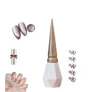 Rolita Gel Polish, Cat Eye Gel Nail Polish, Nude Ice-Clear Jade Gel, Jelly-Colored Nail Polish, Glass Pearl Sparkle Gel Nail Polish, Crystal Cat Eye Gel Polish Silver, Jelly Gel Nail Polish (Y24)