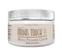 Rolite - MTMPC45z Midas Touch Metal Polishing Cream - Cleaner and Polishing Rouge for Sterling Silver, Gold, Brass, Chrome, Copper, and Other Metals, Non-Toxic Formula, 4.5 Ounces, 1 Pack
