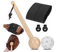 Roliwils Baseball Glove Break in Kit with Glove Mallet, Quick Shaping Without Damage | for Baseball & Softball Gloves | Training Essential