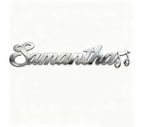 ROLIZHN Custom Metal Car Sticker with Music Note, Personalized Name Emblem Decal, Chrome Badge for Cars, Motorcycles, Pianos, Scratch-Resistant & Easy Installation