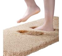 ROLIZOE Bath Mat 50 x 122cm, Beige