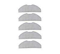 Roll Brush, Side Brush , Filter, Mop Cloth,Compatible For Rowenta ROWENTA X-PLORER 75 RR8577WH Robotic Vacuum Cleaner Accessories (Color : 5 pcs)