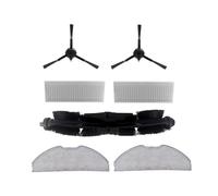 Roll Brush Side Brush HEPA Filter Mop Cloth Compatible With Rowenta RR8587WH X-PLORER S75s+ 4in1 Laser Robotic Vacuum Cleaner Accessories (Color : As show-01)