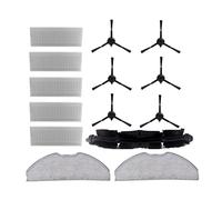 Roll Brush Side Brush HEPA Filter Mop Cloth Compatible With Rowenta RR8587WH X-PLORER S75s+ 4in1 Laser Robotic Vacuum Cleaner Accessories (Color : As show)