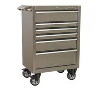 Sealey Rollcab PTB67506SS 6-Drawer 675mm Stainless Steel Heavy-Duty