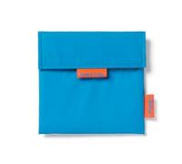 Roll’eat® Snack'n’Go Fluor | Reusable Snack Bag | Kids Snack Container | Eco-Friendly Food Bag | Blue Snack Holder