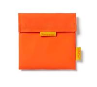 Roll’eat® Snack'n’Go Fluor | Reusable Snack Bag | Kids Snack Container | Eco-Friendly Food Bag | Orange Snack Holder