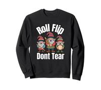 Roll Flip Don’t Tear Funny Norwegian Gnomes Lefse Sweatshirt