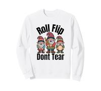 Roll Flip Don’t Tear Funny Norwegian Gnomes Lefse Sweatshirt