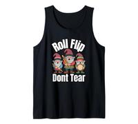 Roll Flip Don’t Tear Funny Norwegian Gnomes Lefse Tank Top