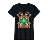 Roll for Initiative Halloween Breakout Pack Tabletop Gamer Value Graphic T-Shirt, Women, Black, M
