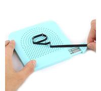 Roll Grid Guide Tool, Quilling Tool With Stainless Steel Pins Storage Draw For DIY Paper Craft(Blue)