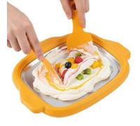 Roll Ice Cream Maker,Reusable Easy with 2 Scrapers - Homemade Ice Cream Maker for Kids - for Homemade Soft Serve Sorbet Dessert Yogurt Adults Beginners Home Kitchen Party