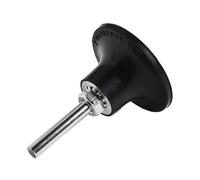 Roll Lock Sanding Disc Holder Backing Pad with Quick Change Adapter for 2in and 3in Abrasive Discs, Includes 2 Shanks (Round & Hex), Ru(2 INCH)