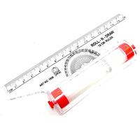 Roll n Draw 16CM Rolling Plastic Ruler