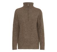 Roll-neck jumper for women Pulz Jeans Astra Marron S