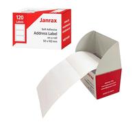 Roll of 120 Self Adhesive Address Labels 50x102mm