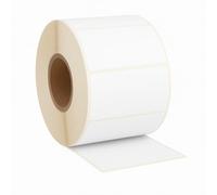 Roll of 1500 White Self Adhesive Thermal Printer Labels 63.5 x 38.1mm
