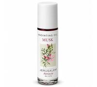 Roll-On Biblical Anointing Oil, 8ml, Travel Size Essential Oil - Nard, Rose of Sharon, Jasmine, Myrrh, Amber, Musk, and Lavender - Fragrance for Christian Prayer, Church, Aromatherapy (Musk)