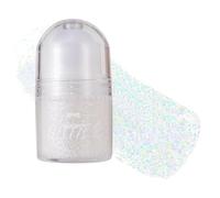 Roll-on Body Glitter Gel, Face Glitter Chunky Holographic Mermaid Sequins Glitter for Face Hair Nails for Festival Party Rave Accessories (# White Glitter 04)