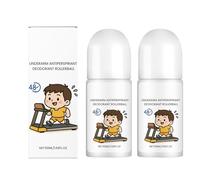 Roll-On Deodorant for Children,Natural Deodorant,Whole Body Deodorant,Body Deodorants Underarm Antiperspirant,Safe for Girls & Boys Sensitive Skin of All Ages (2)
