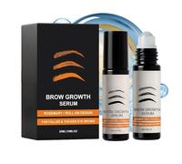Roll On Eyebrow Solution 10ml x 2 Pieces Strengthening Natural Gentle