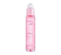 Roll-On Lip Gloss Aromatic Lip Gloss, Fruit Roller on Lip Gloss, Lip Glow Oil Roller for Shiny Lip Make-Up, Transparent Fruit Lip Gloss, Long Lasting Lip Care Products for Children and Women
