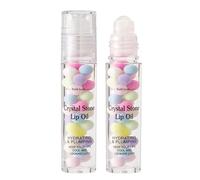 Roll On Lip Oil - Moisturizing Lip Oil | Moisturizing Lip Oil | Moisturizing Lip Oil | Lip Gloss | Moisturizing Lip Care Oil | Non Sticky Moisturizing Lip Oil For Girls | Lip Balm Lip Care
