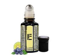 Roll On Perfume Oil Turkey Oud 6ml - Alcohol-Free Attar with Lemon and Musk Notes, Long-Lasting Arabian Fragrance for Skin, Same as Berry Oud Inspired Oriental Perfume for Men and Women
