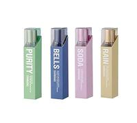 Roll-On Pheromone Infused Essential Oil Perfume, Fragrance Unisex For Women's And Men, Body Perfume Oil, Ortable Mini Perfume Bottles, Intimate Partner Perfume (4 pcs)