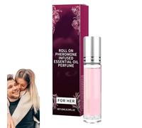 Roll On Pheromone Perfume for Women, Pheromone Perfume for Women to Attract Men, Roll-On Infused Essential Oil Perfume, Concentrate Body Perfume Oil (1PC A)