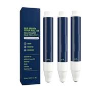 Roll On Serum, Hair Growth Serum Roll, Precision Applicator Pen for Hair Loss & Scalp Care, Thicker Fuller Looking Hair, Easy Apply for Men & Women, 25ML (3Pcs)