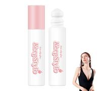 Roll-On Skin Adhesive - Clear,Invisible Body Glue for Clothes & Compression Stockings,Double Sided Tape for Clothes,Skin-Friendly,Non-Slip Formula to Secure Straps & Low Collars,Perfect for Women