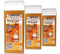 Roll on wax cartridge 100ml roller Natural HONEY- WAXEE (3 x 100ml roll-on wax cartridge)