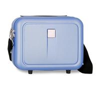 Roll Road Cambodia Adaptable Toiletry Bag Blue 29x21x15cm Hard ABS 9.14L 0.8 kg, Blue, Nececer Adaptable