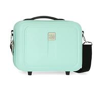 Roll Road Cambodia Adaptable Toiletry Bag with Green Shoulder Bag 29 x 21 x 15 cm Rigid ABS 9.14L