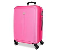 Roll Road Cambodia Cabin Suitcases, Set Hard ABS Suitcases, Different Sizes, Combination Lock Side 4 Wheels Double Luggage Hand Luggage, Light Pink, One Size, Large Suitcase