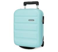 Roll Road Flex Cabin Suitcase Blue 31x40x20 cms Hard Shell ABS Side Combination Lock 33L 2,12 kgs 4 Double Wheels carry-on luggage