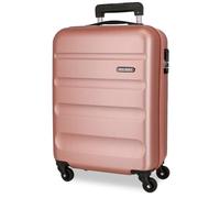 Roll Road Flex Cabin Suitcase Nude 38x55x20 cms Hard Shell ABS Side Combination Lock 35L 2,46 kgs 4 Wheels