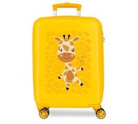 Roll Road Happy Pets Cabin Suitcase Multicolor 38 x 55 x 20 cm Hard ABS Combination Lock Side 34L 2 kg Hand Luggage