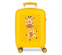 Roll Road Happy Pets Cabin Suitcase, One Size, Lemon Tree, Talla única, Cabin Suitcase