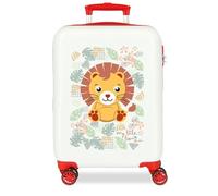 Roll Road Happy Pets Cabin Suitcase, One Size, White, Talla única, Cabin Suitcase