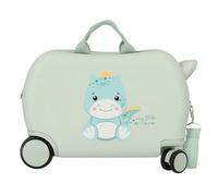 ROLL ROAD Happy Pets Children's Suitcase Pink 45 x 31 x 20 cm Rigid 1.8 kg Combination Lock Side ABS 1.8 kg 24.6L Hand Luggage, Pink, One Size, Children's Suitcase