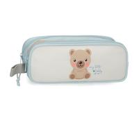 ROLL ROAD Happy Pets Double Pencil Case Multicolor 23x9x7cm Polyester 1.45L, Multicoloured, One Size, Double Case