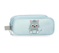 Roll Road Happy Pets Double Pencil case Multicolor 23x9x7cm Polyester
