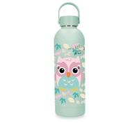Roll Road Happy Pets Stainless Steel Bottle Green 7.5x23.5x7.4cm Stainless Steel