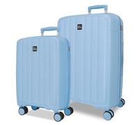 Roll Road Roll Road Acadia Luggage Set, One Size, Blue, Talla única, Suitcase Set