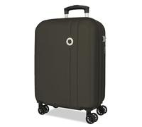 ROLL ROAD Menorca Cabin Suitcase Anthracite 38x55x20 cm Hard Shell ABS Combination Lock integrado 35L 2,6kg 4 Double Wheels Expandable Carry-on Luggage