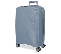 ROLL ROAD Orbit Cabin Suitcase Blue 37 x 54 x 20 cm Rigid 2.5 kg TSA Closure Polypropylene 2.5 kg 37.2L Hand Luggage, Blue, One Size, Cabin Suitcase